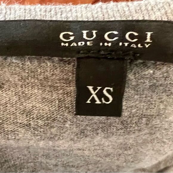 Gucci Gray Floral Women's Tee - Picture 3 of 5